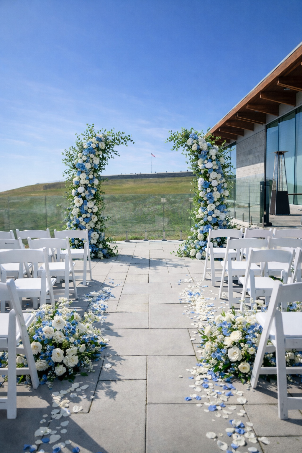 Elegant Outdoor Wedding Ceremony Decor